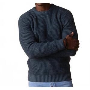 NEW THE NORMAL BRAND seawool nep crewneck sweater in waterloo